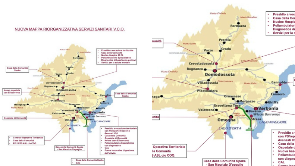 Sanità, linee guida per il VCO: “Un sistema capace di raggiungere ogni alpeggio”